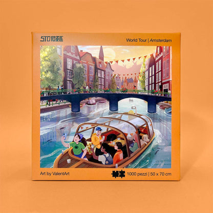 Sto Puzzle Amsterdam, 1000 Piece Puzzle