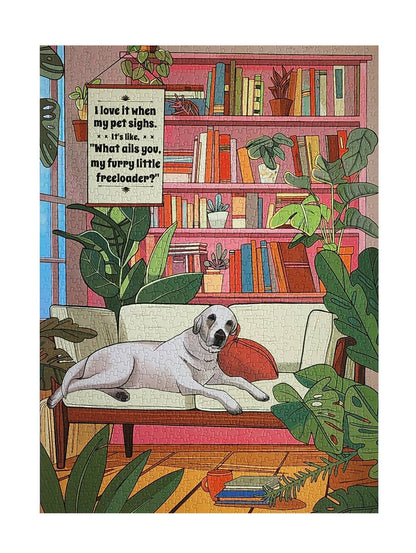 ellembee I Love it When My Pet Sighs, 1000 Piece Puzzle