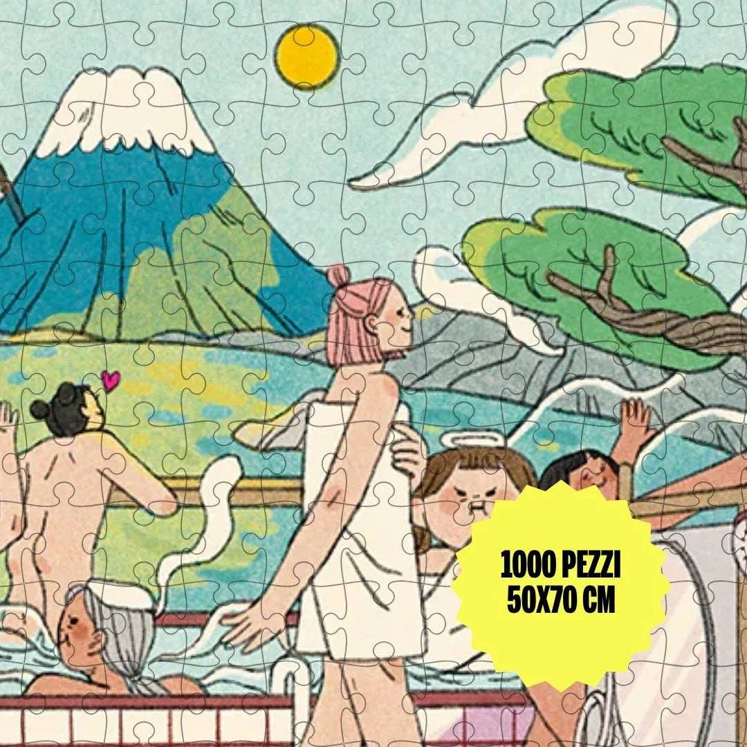 Sto Puzzle The Waters of Fuji, 1000 Piece Puzzle
