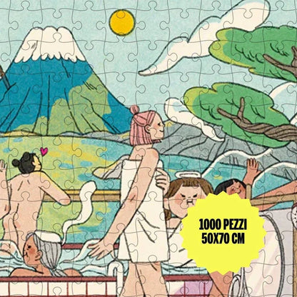 Sto Puzzle The Waters of Fuji, 1000 Piece Puzzle