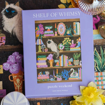 Puzzle Weekend Shelf of Whimsy, 1000 Piece Puzzle