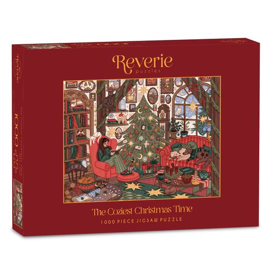 Reverie The Coziest Christmas Time Jigsaw Puzzle, 1000 Piece Puzzle
