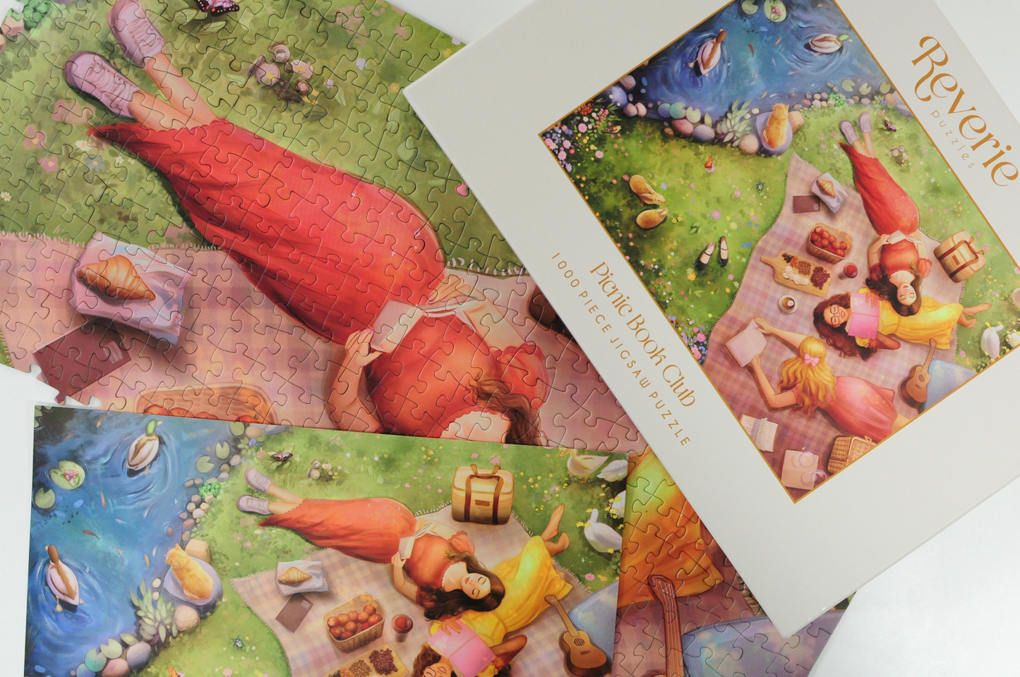 Reverie Picnic Book Club, 1000 Piece Puzzle