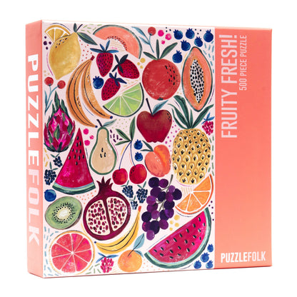 Puzzlefolk Fruity Fresh!, 500 Piece Puzzle