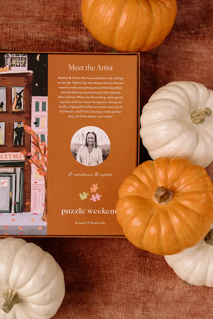 Puzzle Weekend Spooky Street, 500 Piece Puzzle