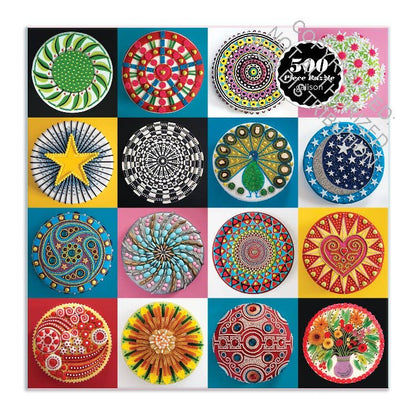 Galison Cakes, 500 Piece Puzzle
