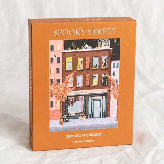 Puzzle Weekend Spooky Street, 500 Piece Puzzle