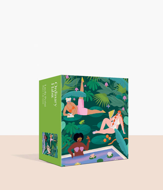 Ordinary Habit Water Lily Girls, 100 Piece Puzzle