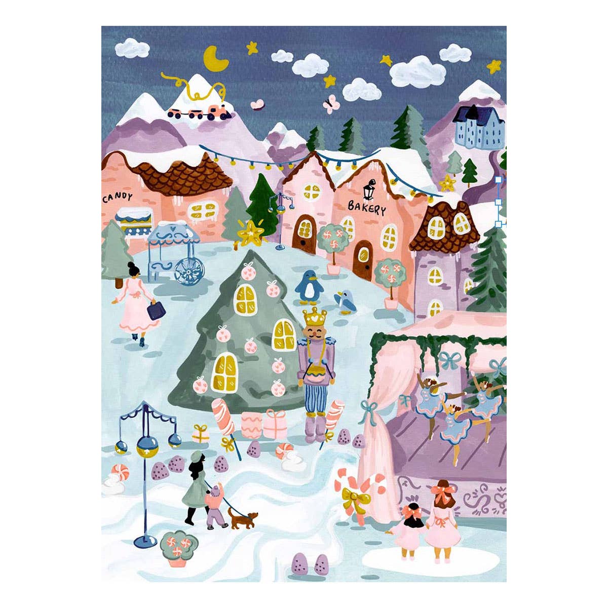Puzzle Weekend Sugarplum Village, 1000 Piece Puzzle