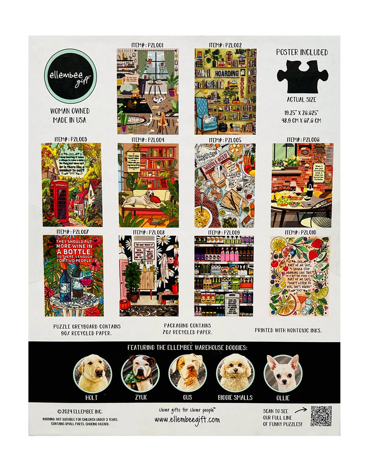 ellembee If Cats Could Text You Back, 1000 Piece Puzzle