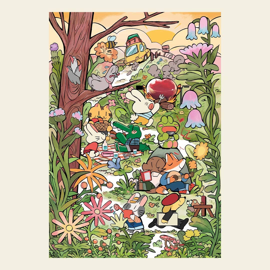 Sto Puzzle Spring Snack, 500 Piece Puzzle