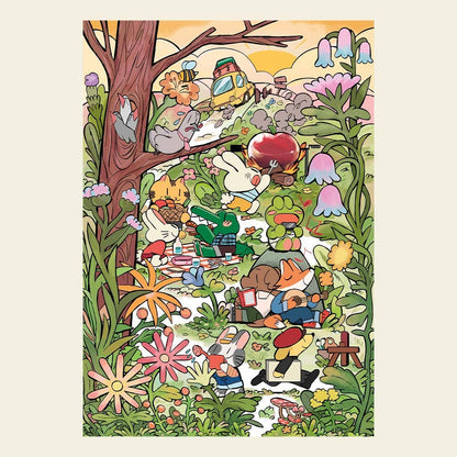 Sto Puzzle Spring Snack, 500 Piece Puzzle