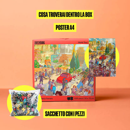 Sto Puzzle Rome, 1000 Piece Puzzle