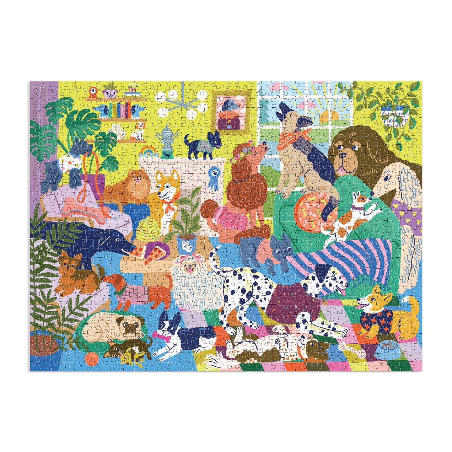Mudpuppy Good Dog Club, 1000 Piece Puzzle