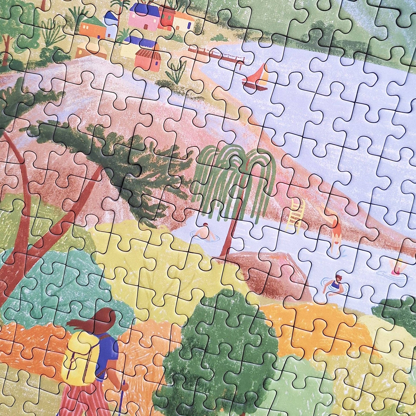Pièce rapportée Walk between Sky and Earth, 500 Piece Puzzle