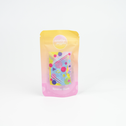 Sunshine Puzzles Space Gum, 99 Piece Puzzle