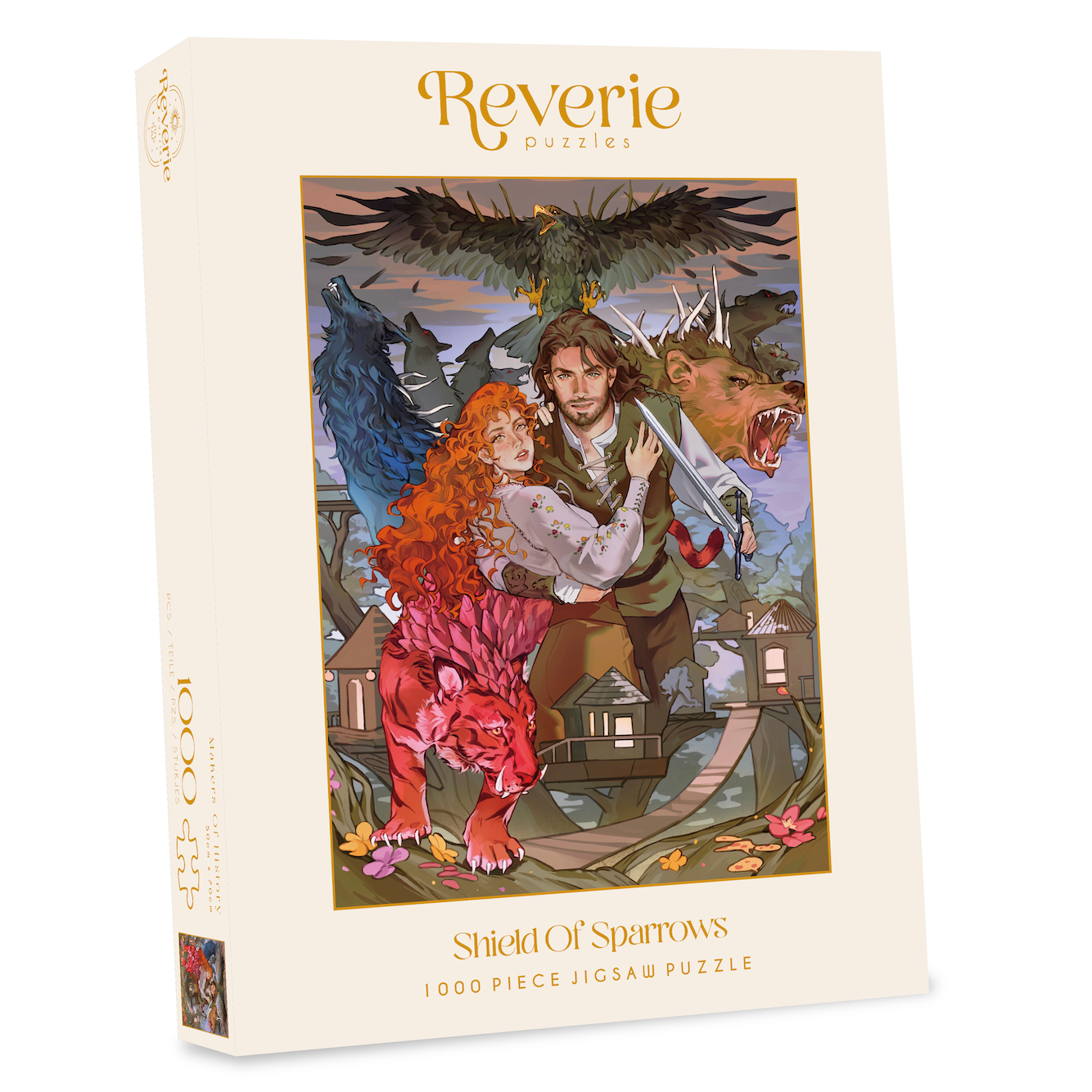 Reverie Shield Of Sparrows, 1000 Piece Puzzle - Officially Licensed