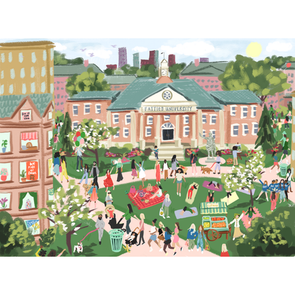 Puzzlefolk I Love it Here!, 1000 Piece Puzzle