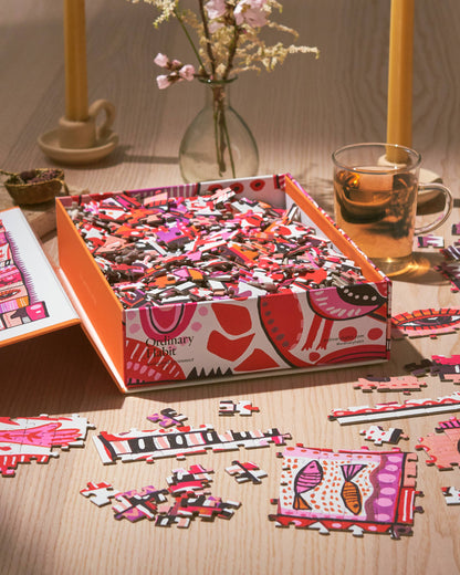 Ordinary Habit Patchwork of Happiness, 500 Piece Puzzle