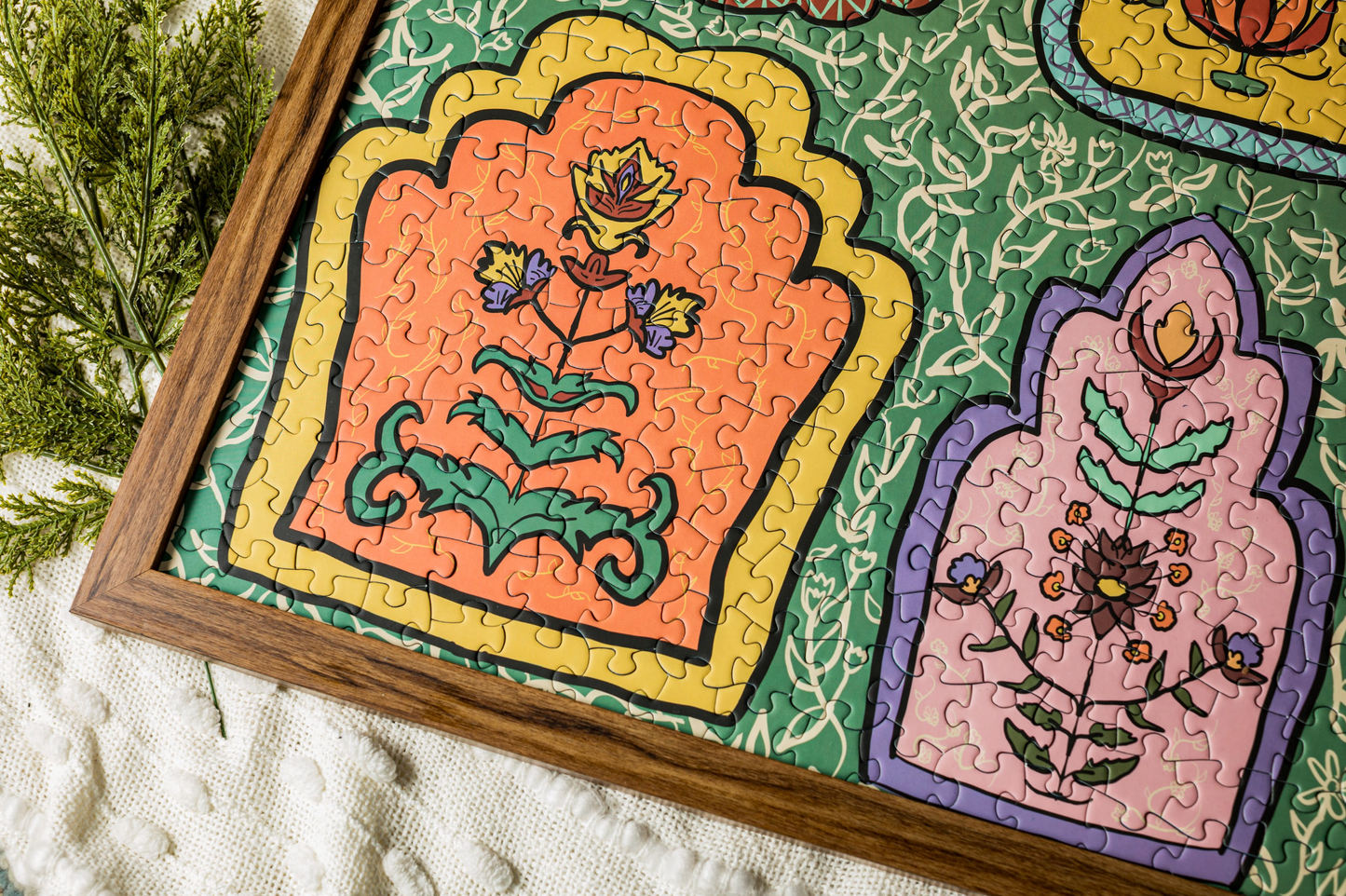 Laila Luxury Puzzles Timeless Blooms, 500 Piece Puzzle