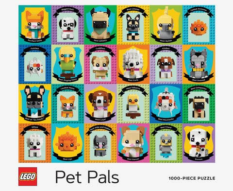 LEGO Pet Pals, 1000 Piece Puzzle