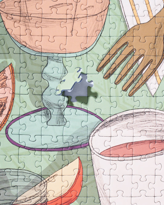 Ordinary Habit Breakfast with a View, 1000 Piece Puzzle