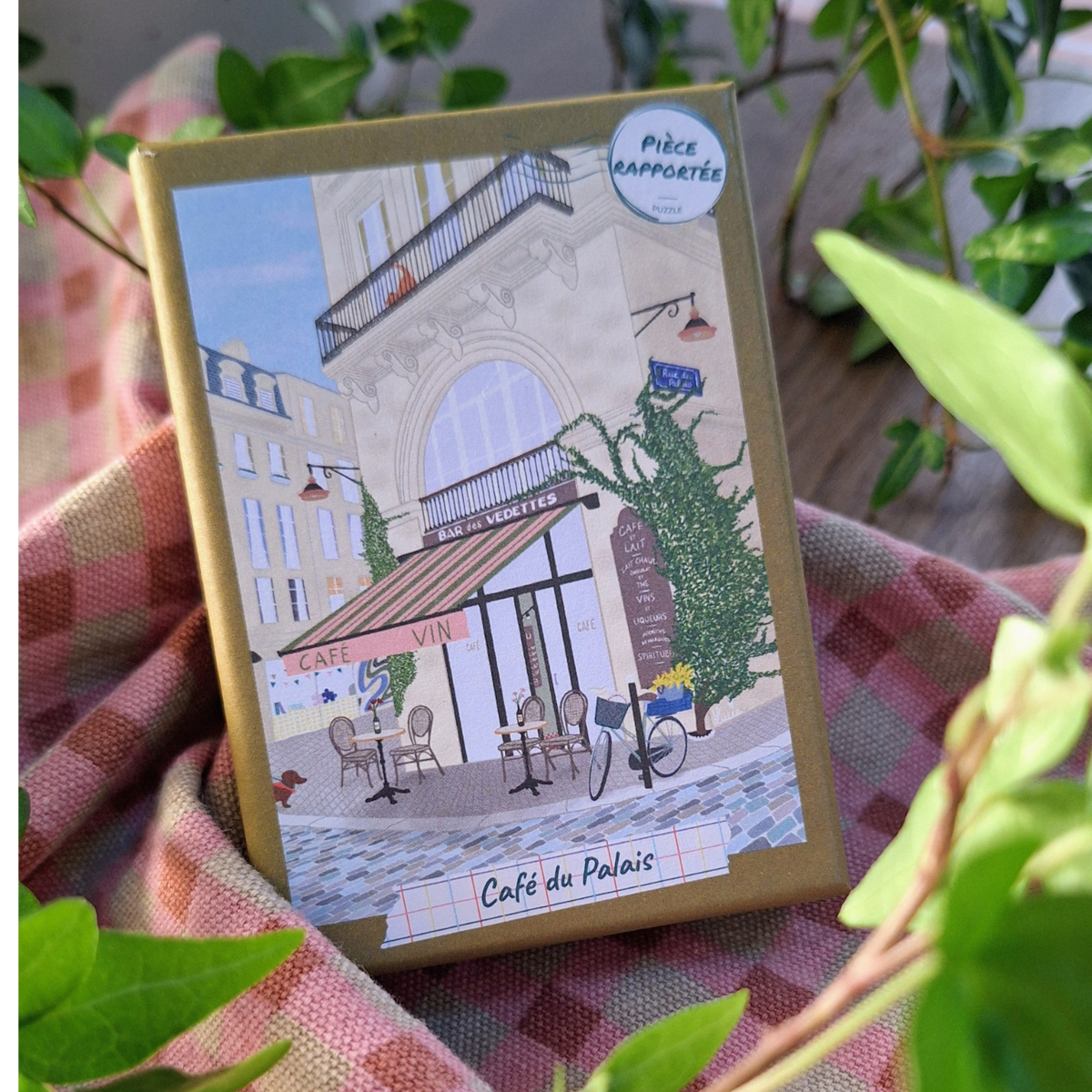 Pièce Rapportée Café du Palais Bordeaux, 99 Piece Mini Puzzle