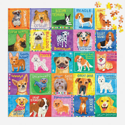 Mudpuppy Pawsome Portraits, 500 Piece Puzzle