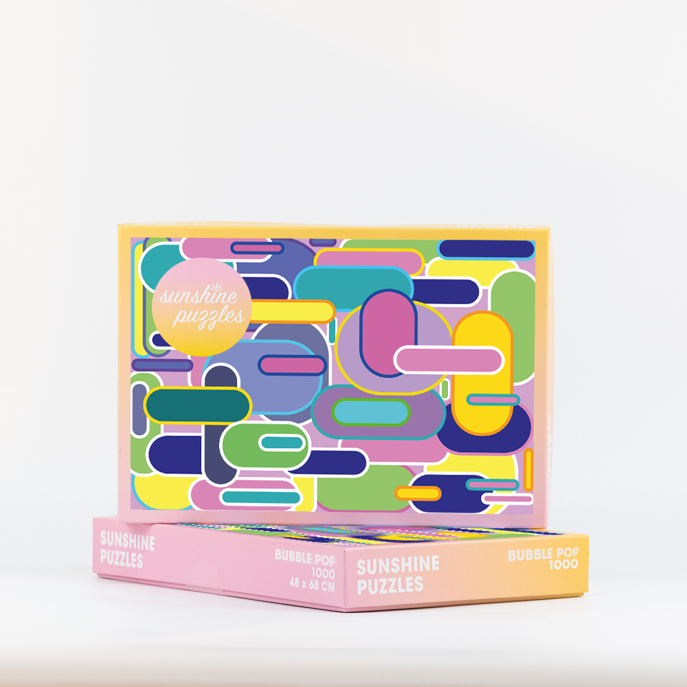 Sunshine Puzzles Bubble Pop, 1000 Piece Puzzle