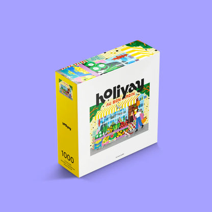 Holiyay At the Market, 1000 Piece Puzzle