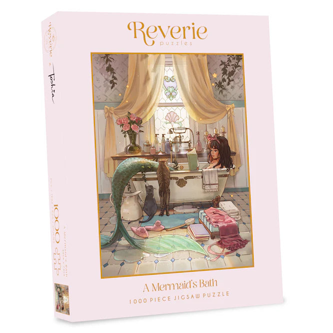 Reverie A Mermaid's Bath, 1000 Piece Puzzle