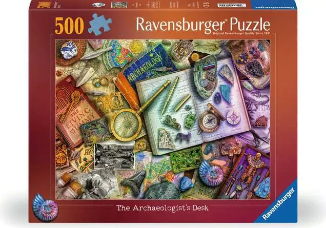 Ravensburger Le Bureau de l'Archéologue, 500 Pièces