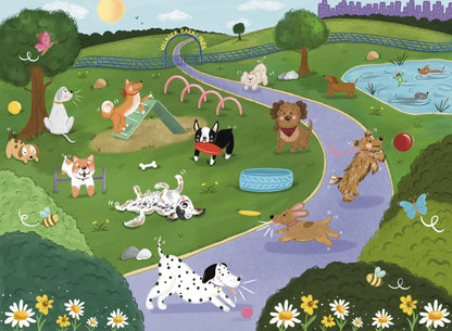 Villager Bark Park, 250 Piece Puzzle