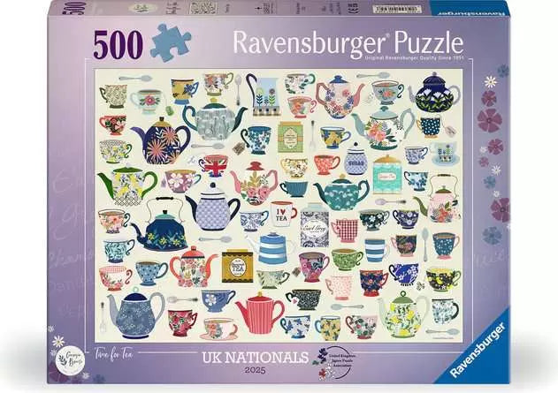 Ravensburger Time for Tea, 500 Piece Puzzle - Imported