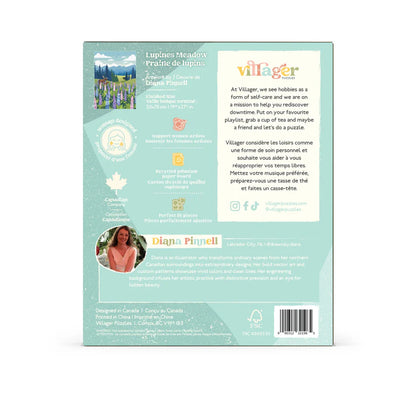 Villager Lupines Meadow, 1000 Pieces