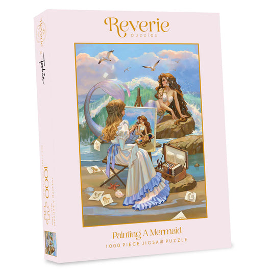 Reverie Painting A Mermaid, 1000 Piece Puzzle