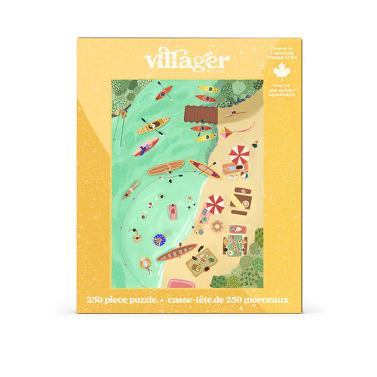 Villager Lake Day, 250 Piece Puzzle