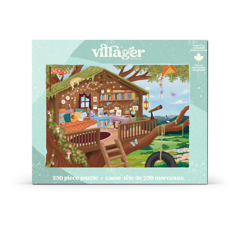 Villager Treetop Hideout, 250 Piece Puzzle