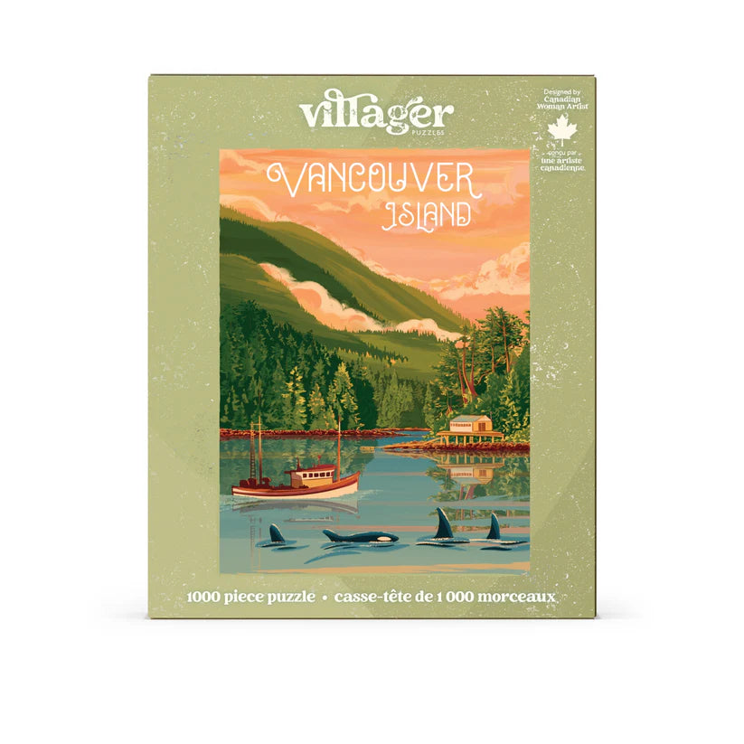 Villager Vancouver Island, 1000 Piece Puzzle