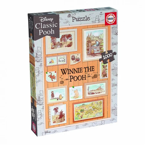 Educa Disney Winnie Photoframe, 1000 Piece Puzzle