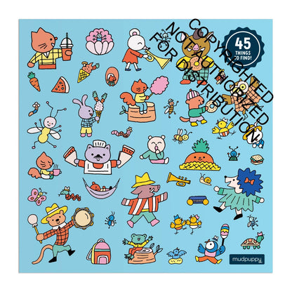 Mudpuppy Search and Find: Music Festival, 500 Piece Puzzle