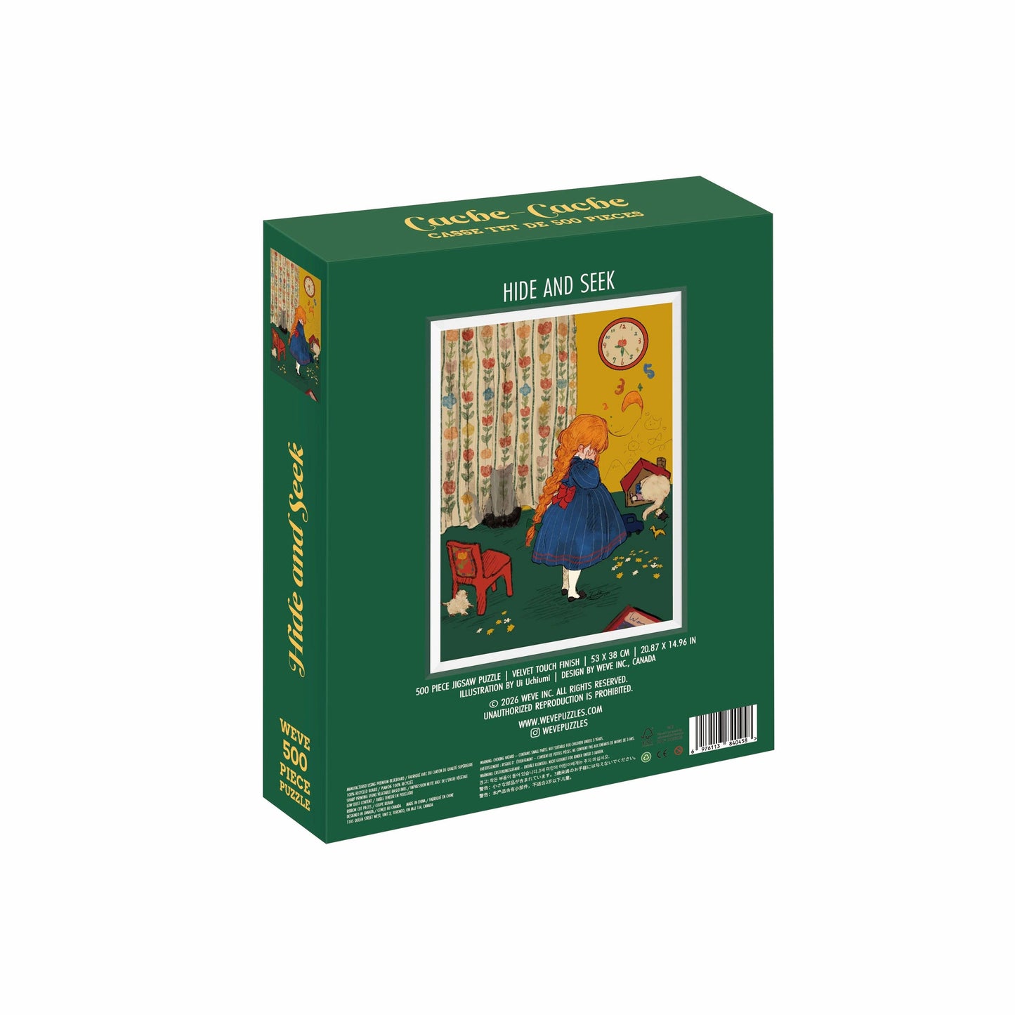 WEVE Hide and Seek, 500 Piece Puzzle