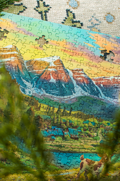 Laila Luxury Puzzles Kashmir Valley, 500 Piece Puzzle
