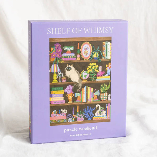Puzzle Weekend Shelf of Whimsy, 1000 Piece Puzzle
