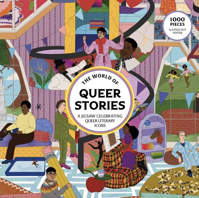 Laurence King Publishing The World of Queer Stories, 1000 Piece Puzzle