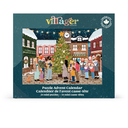 Villager Village Christmas Special Edition Advent Puzzle, 24 x 100 Piece Puzzle