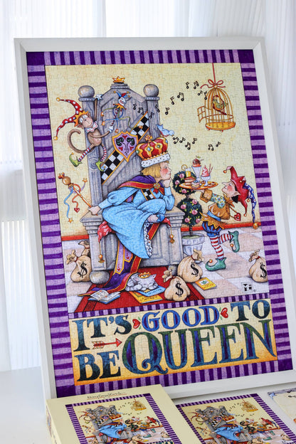 WEVE It's Good to be Queen, 1000 Piece Puzzle