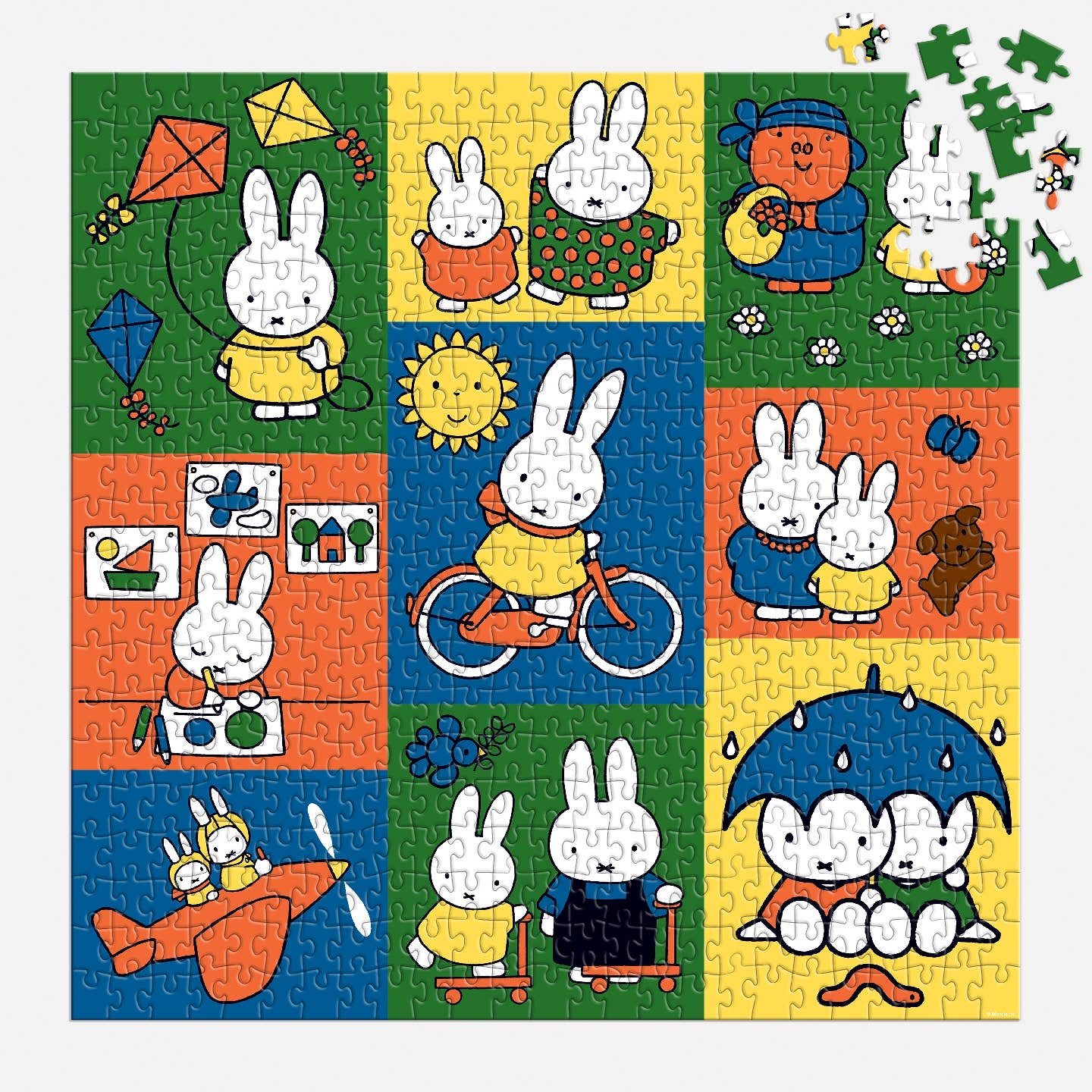 Galison Miffy and Friends, 500 Piece Puzzle