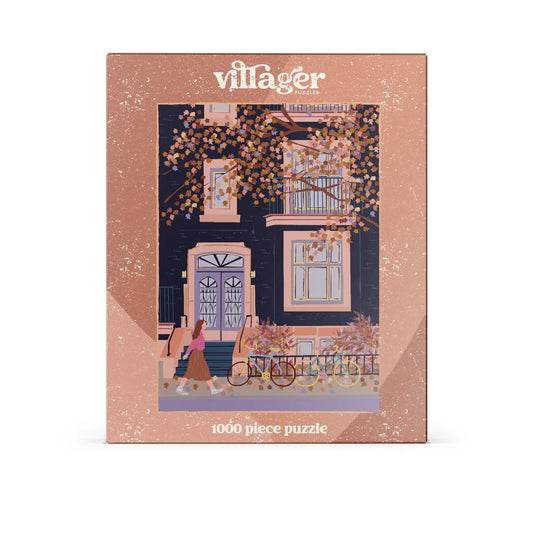 Villager Autumn in Montreal, 1000 Piece Puzzle
