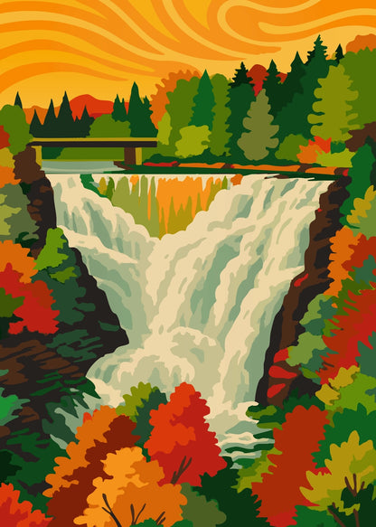 Villager Autumn Cascade, 1000-Piece Puzzle